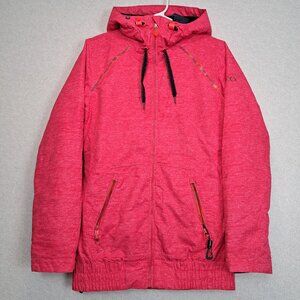 Roxy Winter Jacket Coat Women's Snowboarding Ski Waterproof Bright Hot Neon Pink